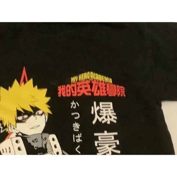 My Hero Academia T-Shirt Men’s S Black Anime Katsuki Bakugo Graphic - Picture 2 of 12